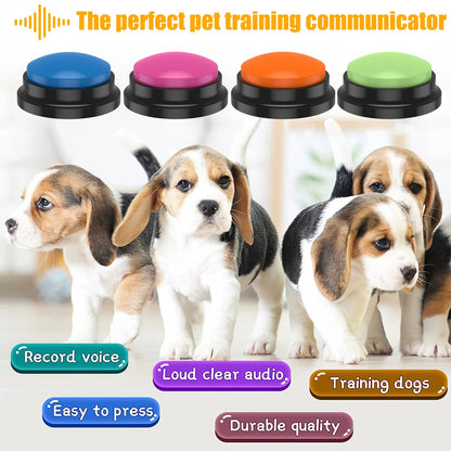 Funki Findz | Pet Toys | Recordable Button Learning Aid for Kids, Pets