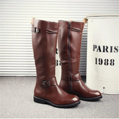 Funki Findz | Boots | Women's Leatherr British Style Riding Boots