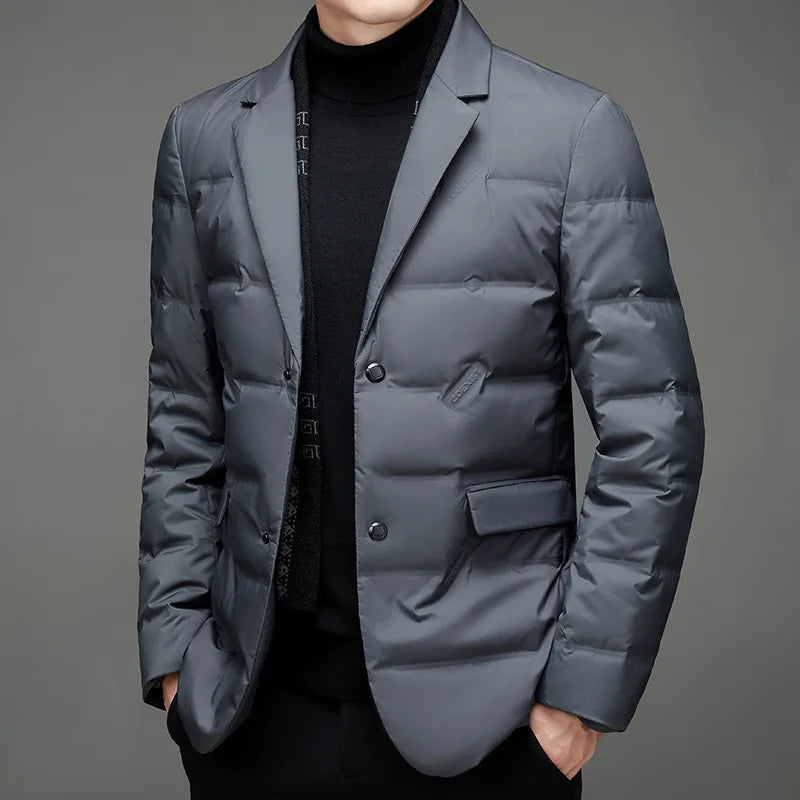 Funki Findz | Jackets | Men's Winter Warm Down Dress Blazer