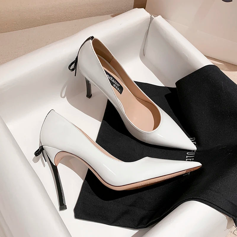 Funki Findz | Shoes | Women's Luxury Butterfly Bow High Stiletto
