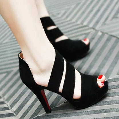 Funki Findz | Shoes | Women's Platform Peep Toe Roman Sandal