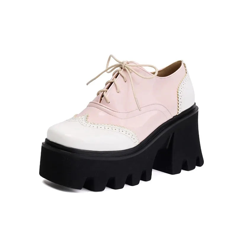 Funki Findz | Shoes | Women's British Walker Chunky Platforms