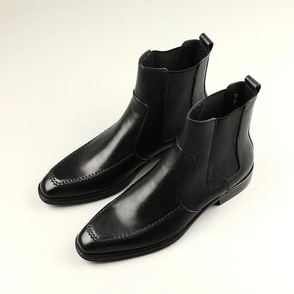 Funki Findz | Boots | Men's Elegant Leather Chelsea Ankle Boots