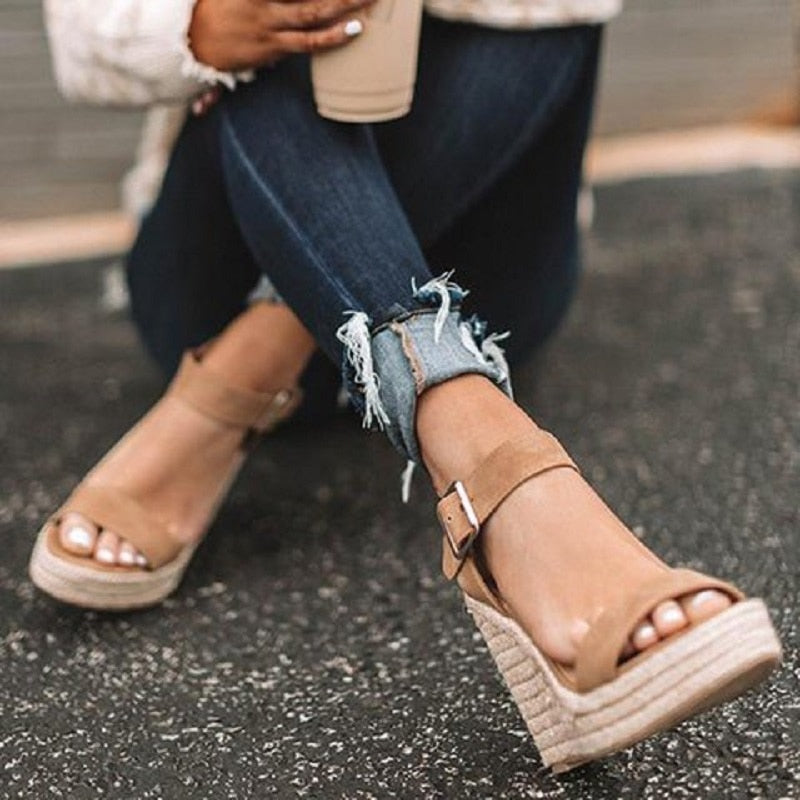 Funki Findz | Shoes | Women's Summer Platform Wedge Sandals