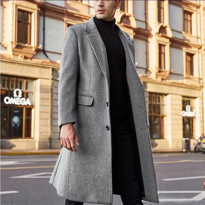 Funki Findz | Jackets | Men's Winter Woolen Topcoat Overcoat