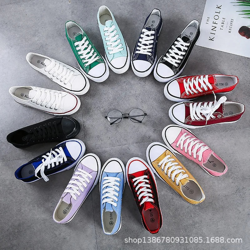 Funki Findz | Shoes | Women's Casual Flat Canvas Sneakers
