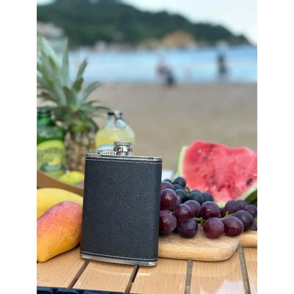 Funki Findz | Hip Flasks | Hip Flask Cups Canister Set 8oz 7 Pcs