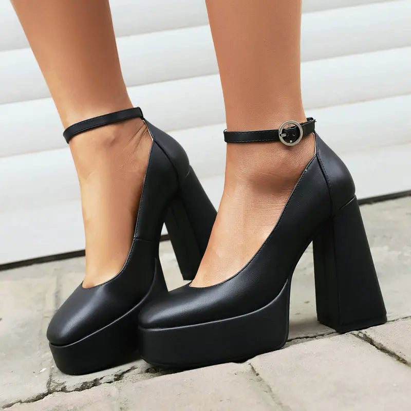 Funki Findz | Shoes | Women's High Formal Mary Jane Platforms