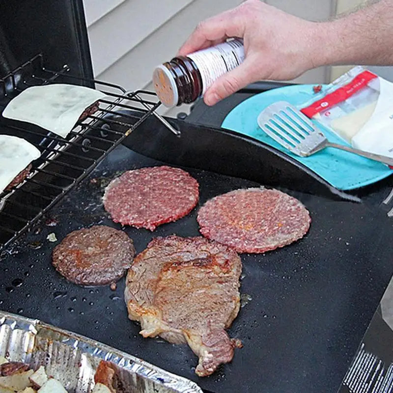 Funki Findz | Grill Mats | 4 Pcs Large Non Stick Oven Grill Mats