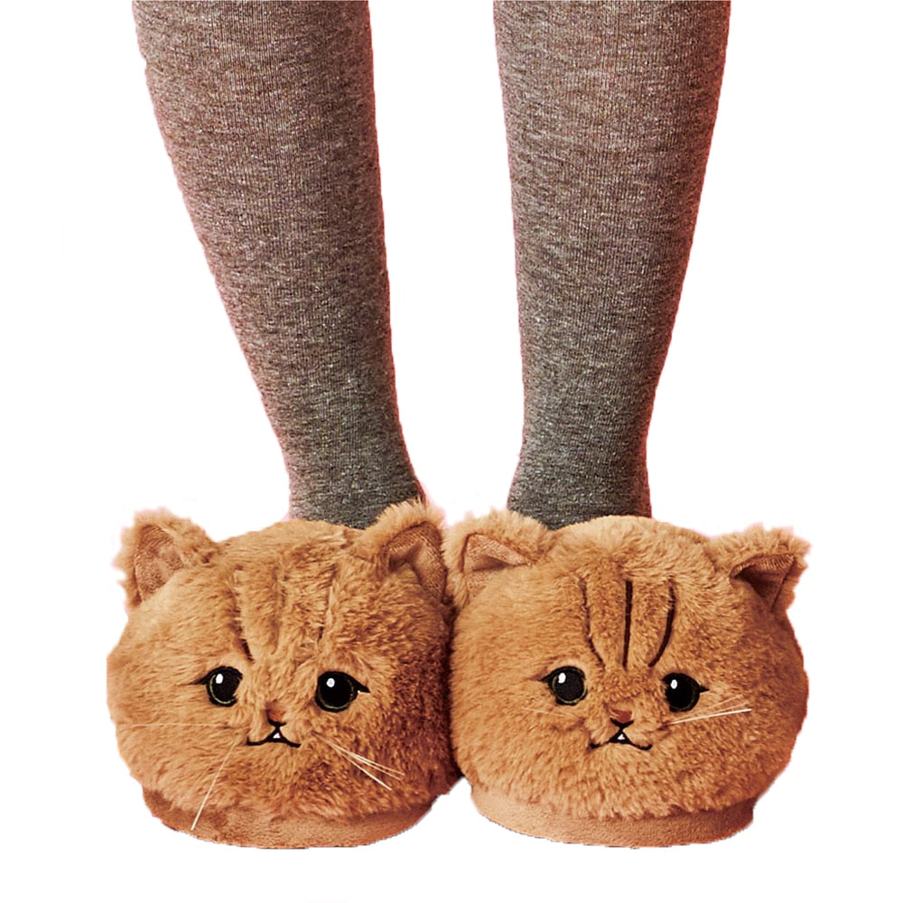 Funki Findz | Shoes | Women's Plush Kitten Slippers
