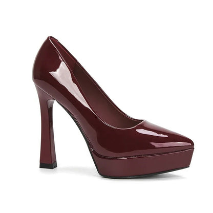 Funki Findz | Shoes | Women's Elegant Patent High Heel Pumps