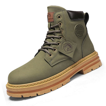 Funki Findz | Boots | Men's High Top Boots Leather Work Boots