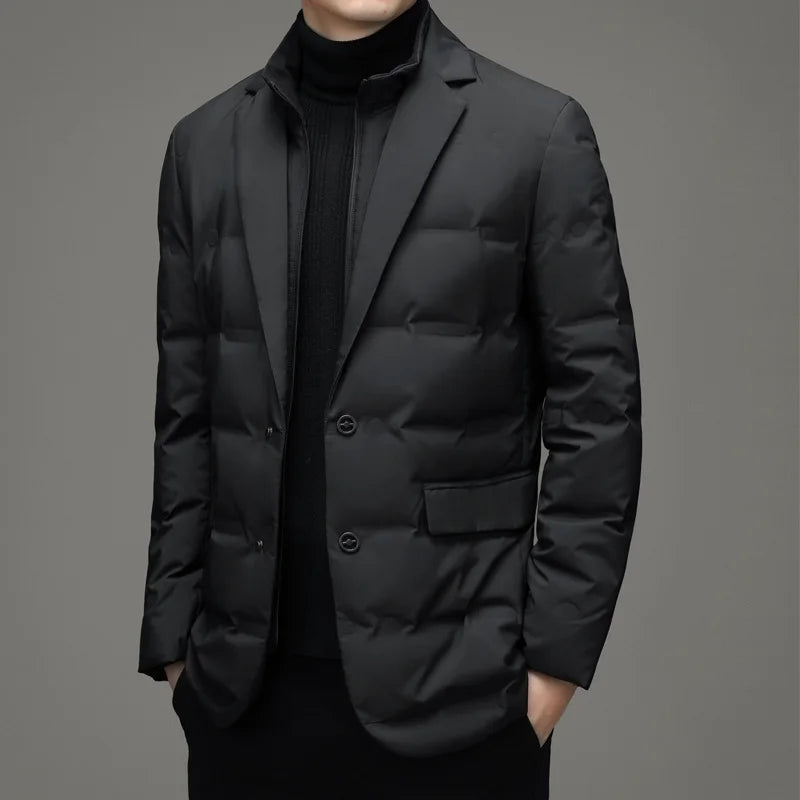 Funki Findz | Jackets | Men's Winter Warm Down Dress Blazer