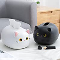 Funki Findz | Tissue Box Cover | Cute Cat Tissue Napkin Cover