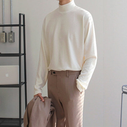 Funki Findz | Sweaters | Men's Thin Lightweight Mock Turtleneck