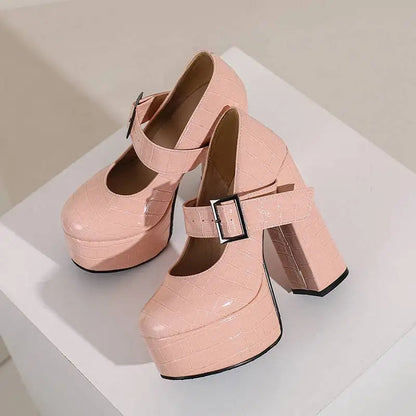 Funki Findz | Shoes | Women's Super-High Mary Jane Platforms