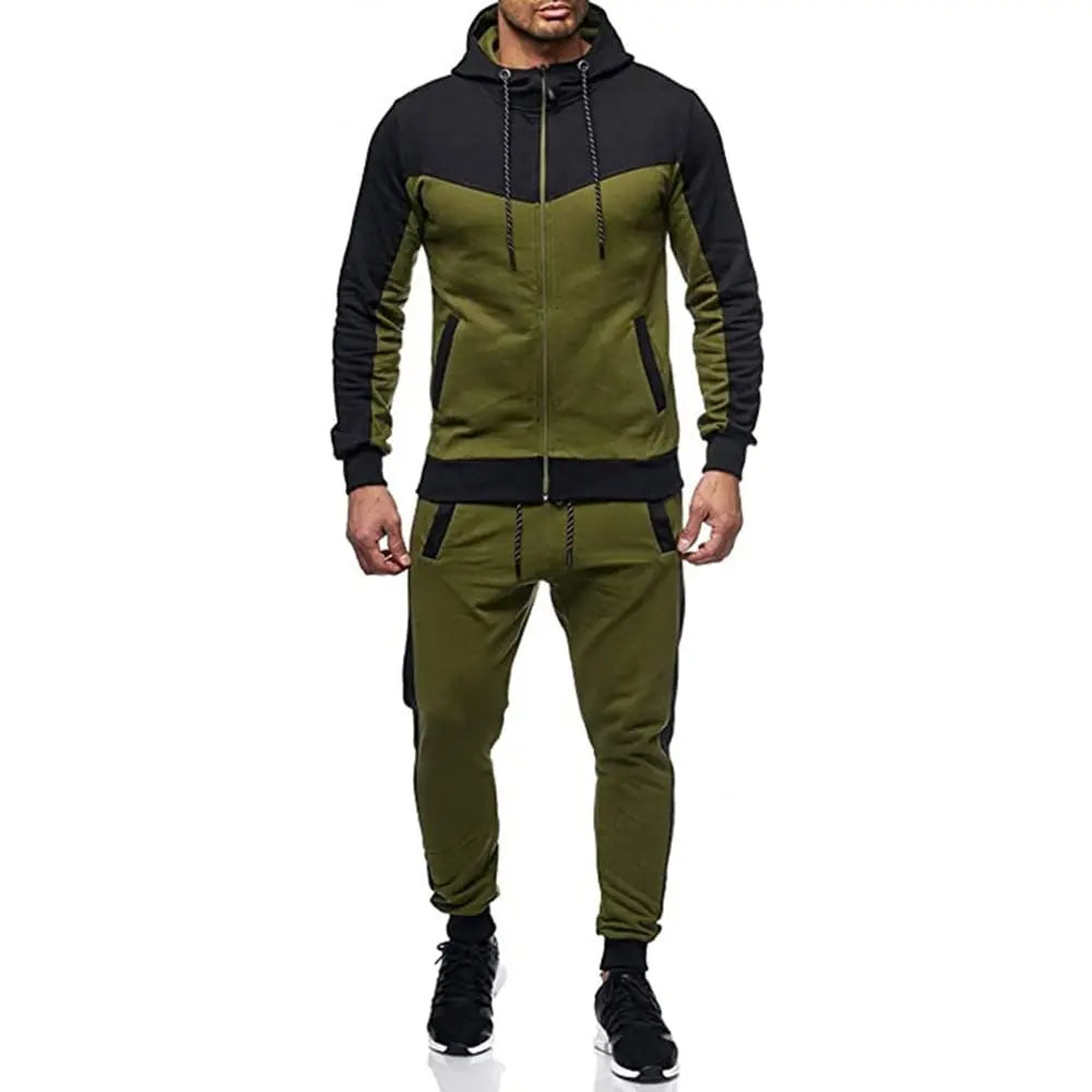 Funki Findz | Activewear | Men's Hooded Sporty Track Suit Set