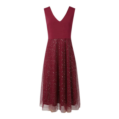 Funki Findz | Dresses | Women's Plus Evening Party Midi Dress