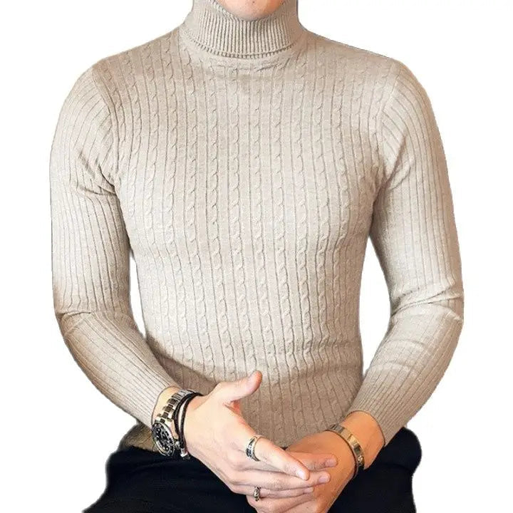 Funki Findz | Sweaters | Men's High Neck Mock Neck Pullovers