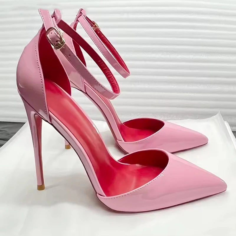 Funki Findz | Shoes | Women's Baby Pink Patent High Stilettos