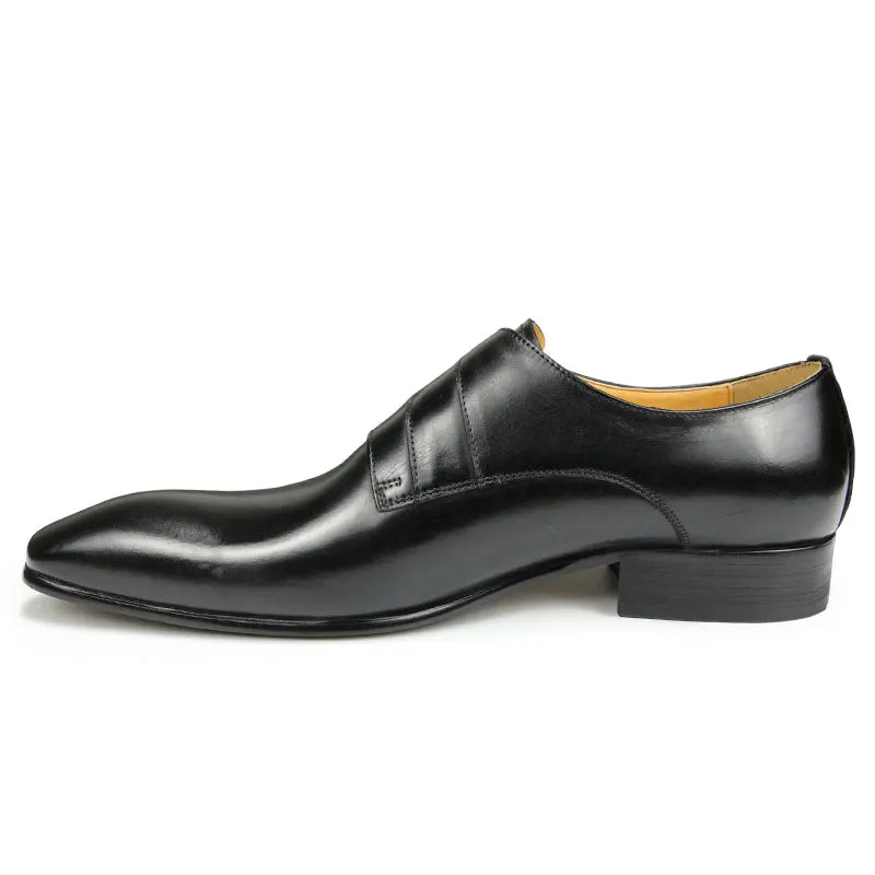 Funki Findz | Shoes | Men's Genuine Leather Pointed Toe Shoes