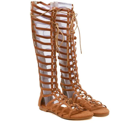 Funki Findz | Shoes | Women's Knee High Gladiator Sandals