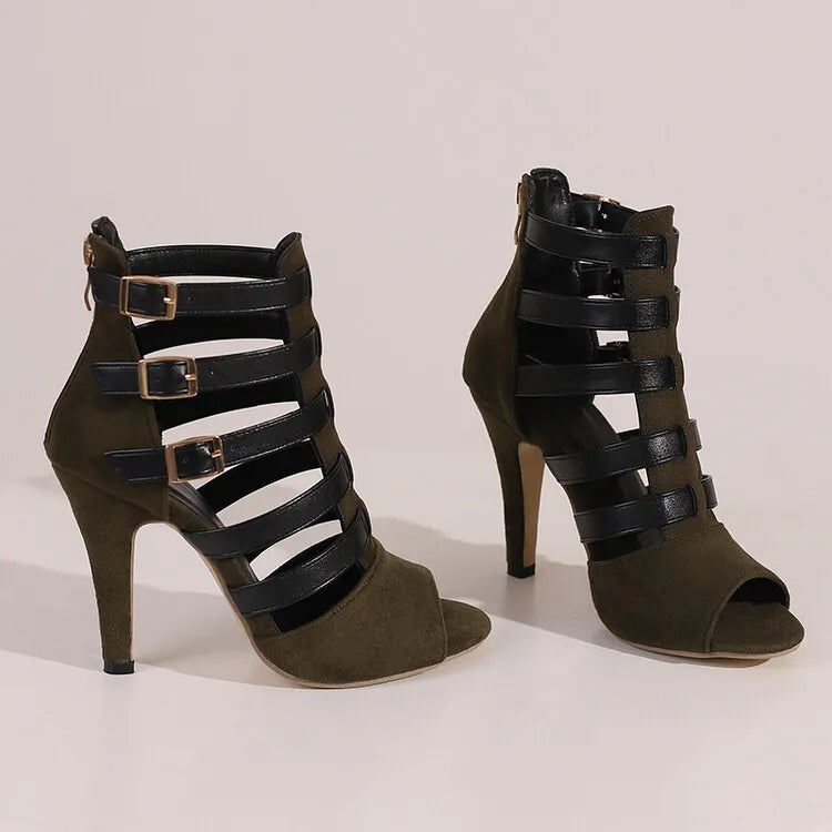 Funki Findz | Shoes | Women's Spike Heel Gladiator Sandals
