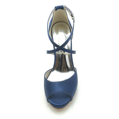 Funki Findz | Shoes | Women's Open Toe Cross Strap Stilettos