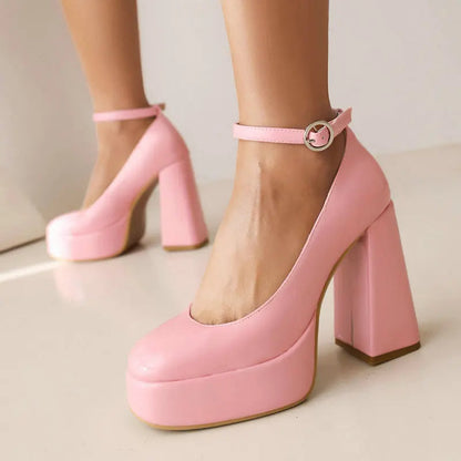 Funki Findz | Shoes | Women's High Formal Mary Jane Platforms