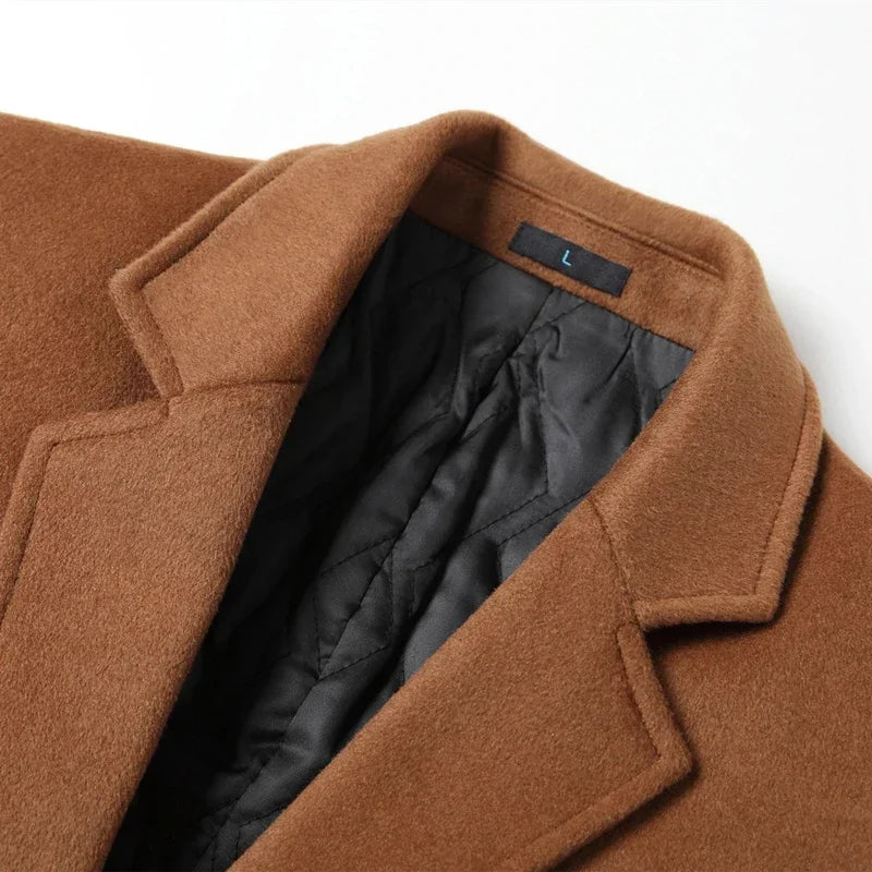 Funki Findz | Jackets | Men's Luxury Wool Blend Trench Coats