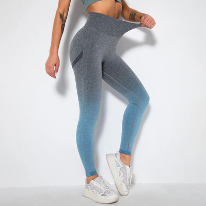 Funki Findz | Pants | Women's Gradient Smile Yoga Pants