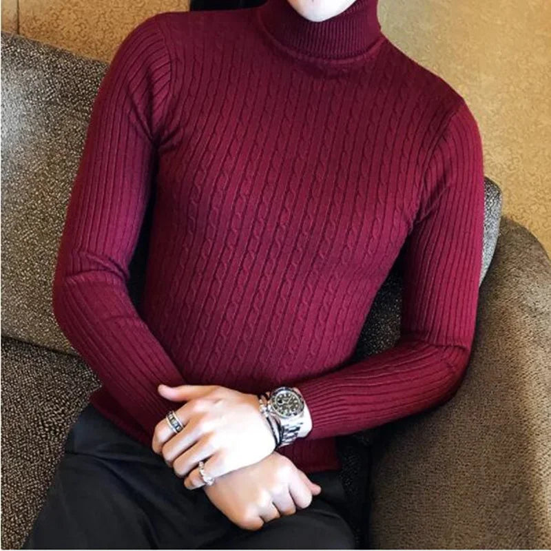 Funki Findz | Sweaters | Men's High Neck Mock Neck Pullovers