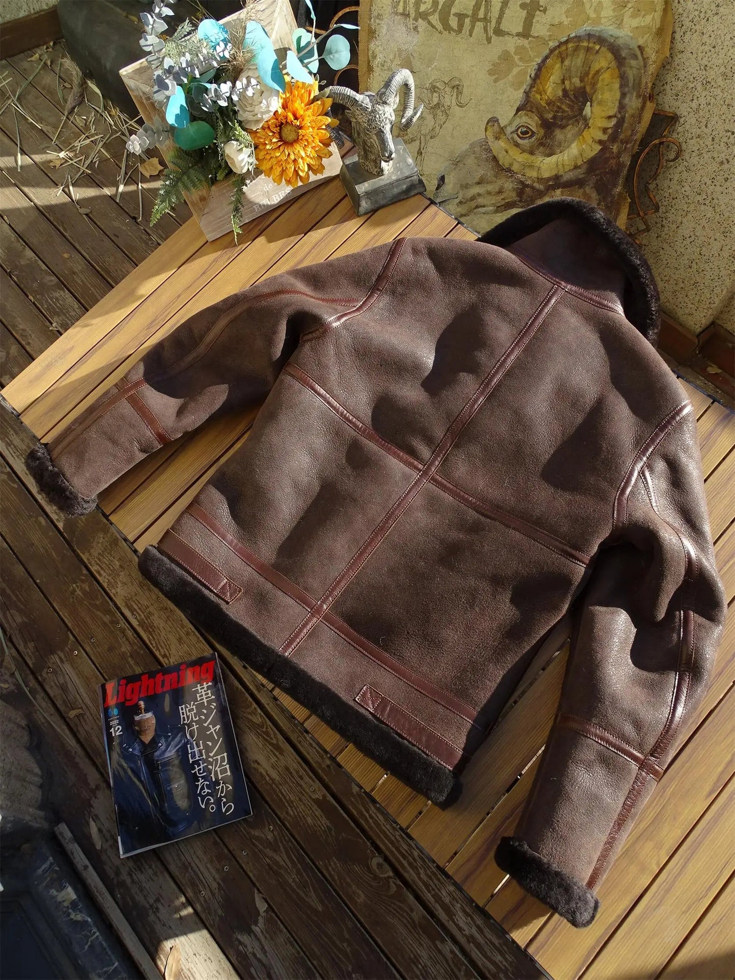 Funki Findz | Jackets | Men's Genuine Leather Sheepskin Jacket