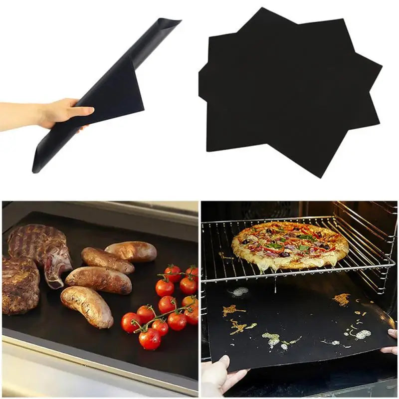Funki Findz | Grill Mats | 4 Pcs Large Non Stick Oven Grill Mats