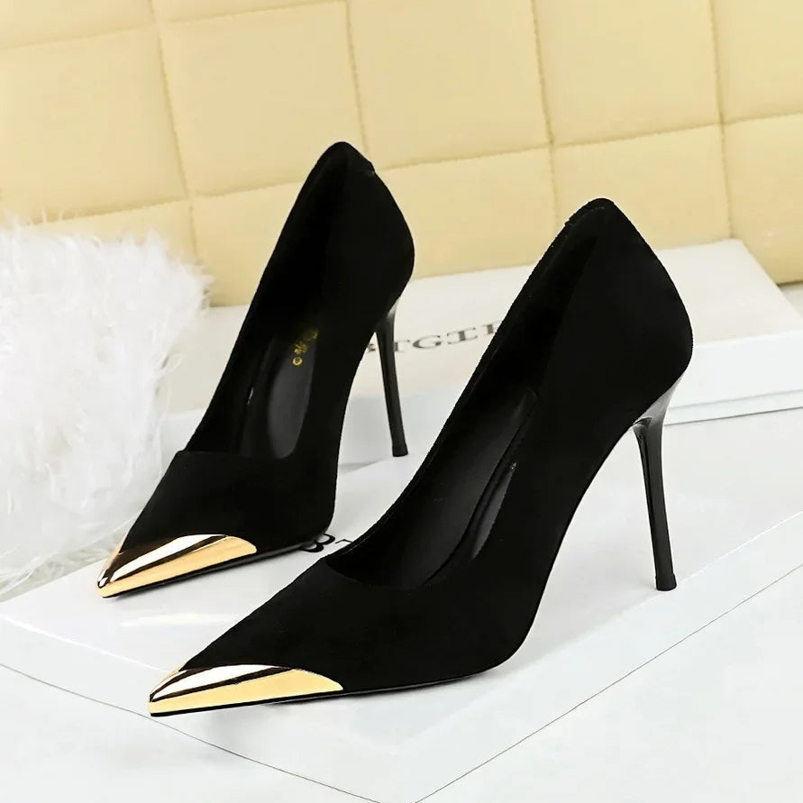Funki Findz | Shoes | Women's Leopard Print Stilettos Metal Heel
