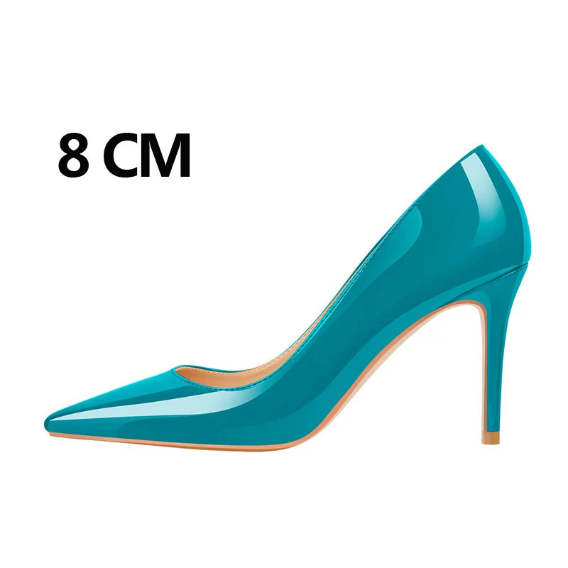Funki Findz | Shoes | Women's Stylish Patent Leather Stilettos