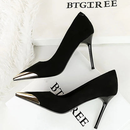 Funki Findz | Shoes | Women's Leopard Print Stilettos Metal Heel