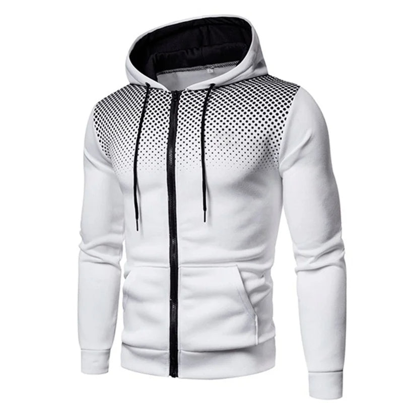 Funki Findz | Sweaters | Men's Zip Up Tie Up Hoodie Pullovers