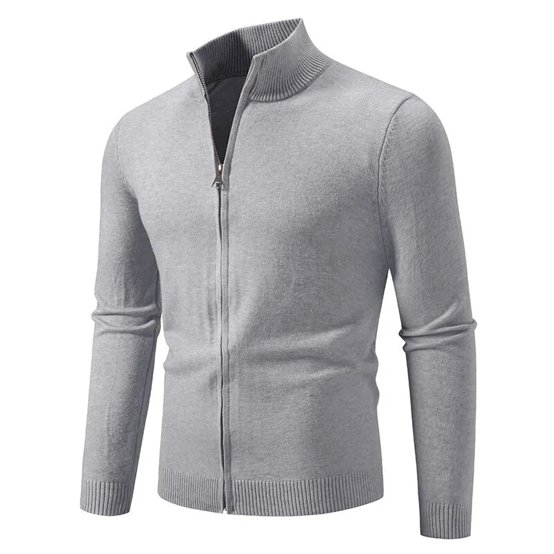 Funki Findz | Sweaters | Men's ZipUp Slim Fit Stand Collar Jacket
