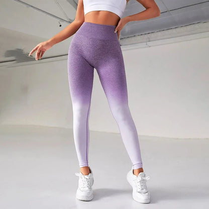 Funki Findz | Pants | Women's Gradient Smile Yoga Pants