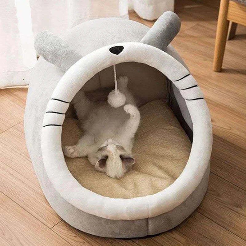 Funki Findz | Pet Beds | Cat Bed | Warm Cozy Kitten Cat Cave