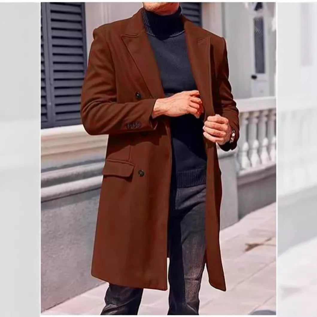 Funki Findz | Jackets | Men's Stylish Business Casual Overcoat