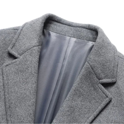 Funki Findz | Jackets | Men's Luxury Wool Blend Trench Coats