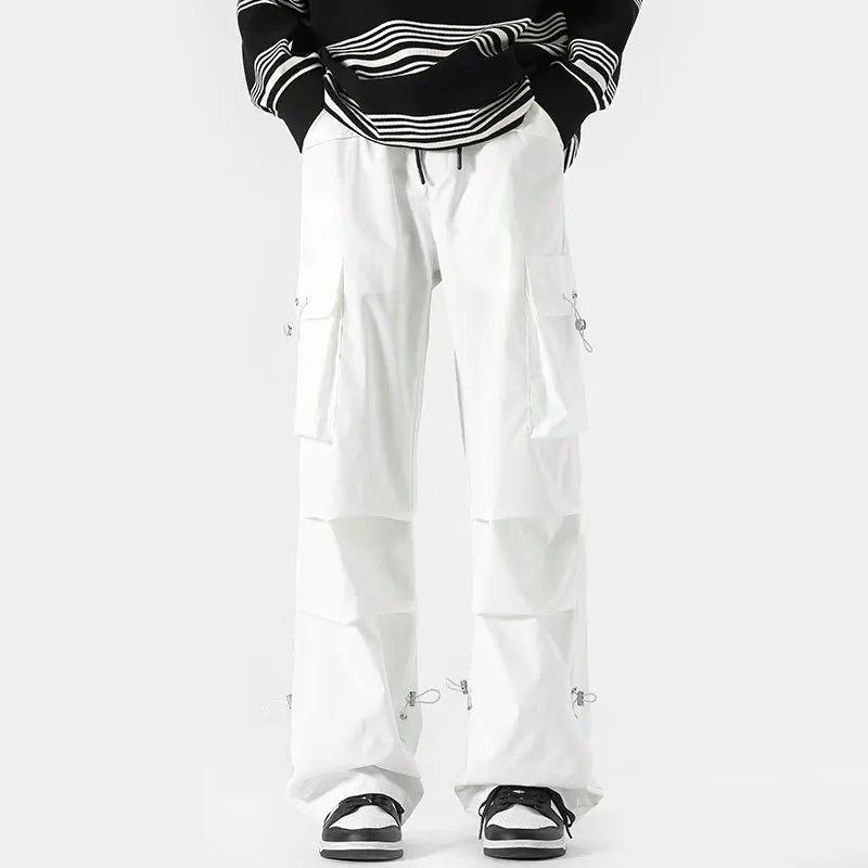 Funki Findz | Pants | Men's Casual Cargo Pants Long Loose Fit