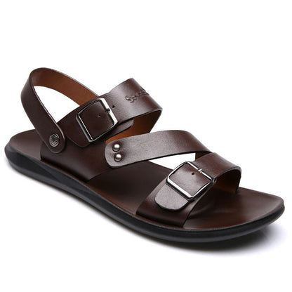 Funki Findz | Shoes | Men's Summer Fashion Leather Sandals