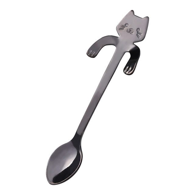 Funki Findz | Spoons | Cat Coffee Spoons | 1 Pcs and 4 Pcs Sets
