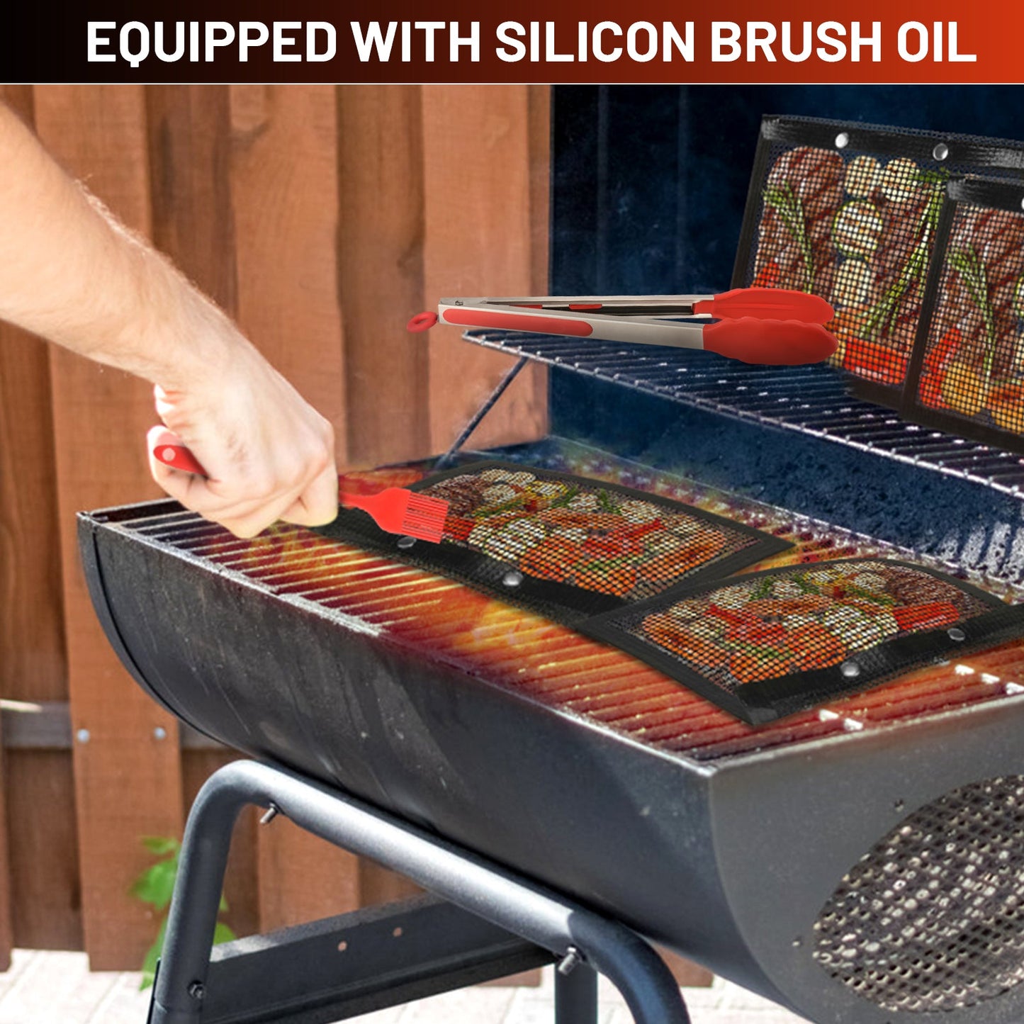 Funki Findz | Grill Bags | Non-Stick BBQ Grill Mesh Cooking Bags
