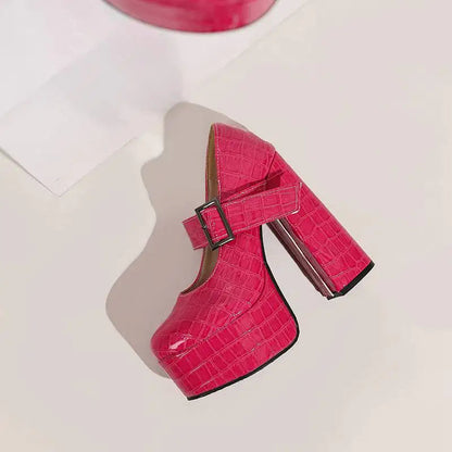 Funki Findz | Shoes | Women's Super-High Mary Jane Platforms