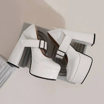 Funki Findz | Shoes | Women's Super-High Mary Jane Platforms