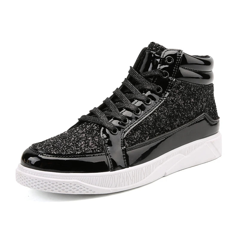 Funki Findz | Boots | Men's Women's Bling Lace Up Sneakers